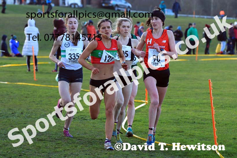 Senior womens 2022 Northern Cross Country Champs., Pontefract. Photo: David T. Hewitson/Sports for All Pics